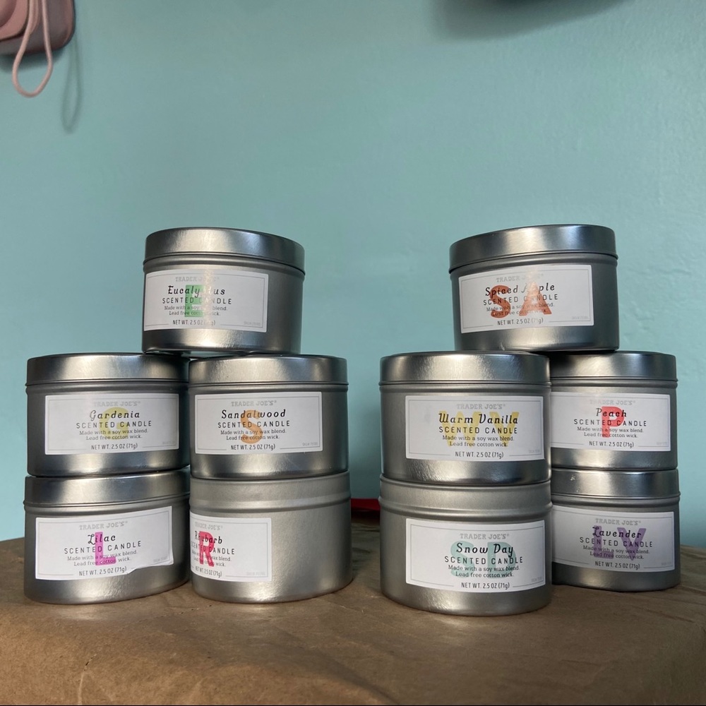 Trader Joe’s candles set of 6